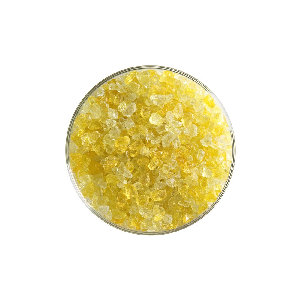 Bullseye Frit - Marigold Yellow - Coarse - 2.25kg - Transparent