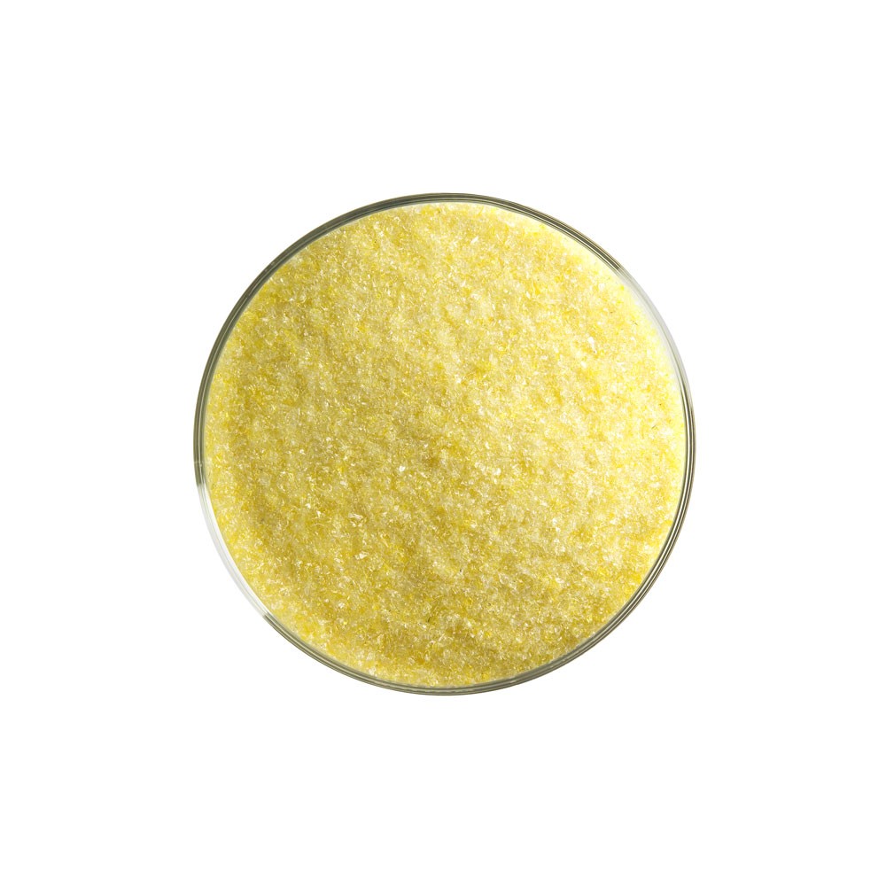 Bullseye Frit - Marigold Yellow - Fine - 450g - Transparent