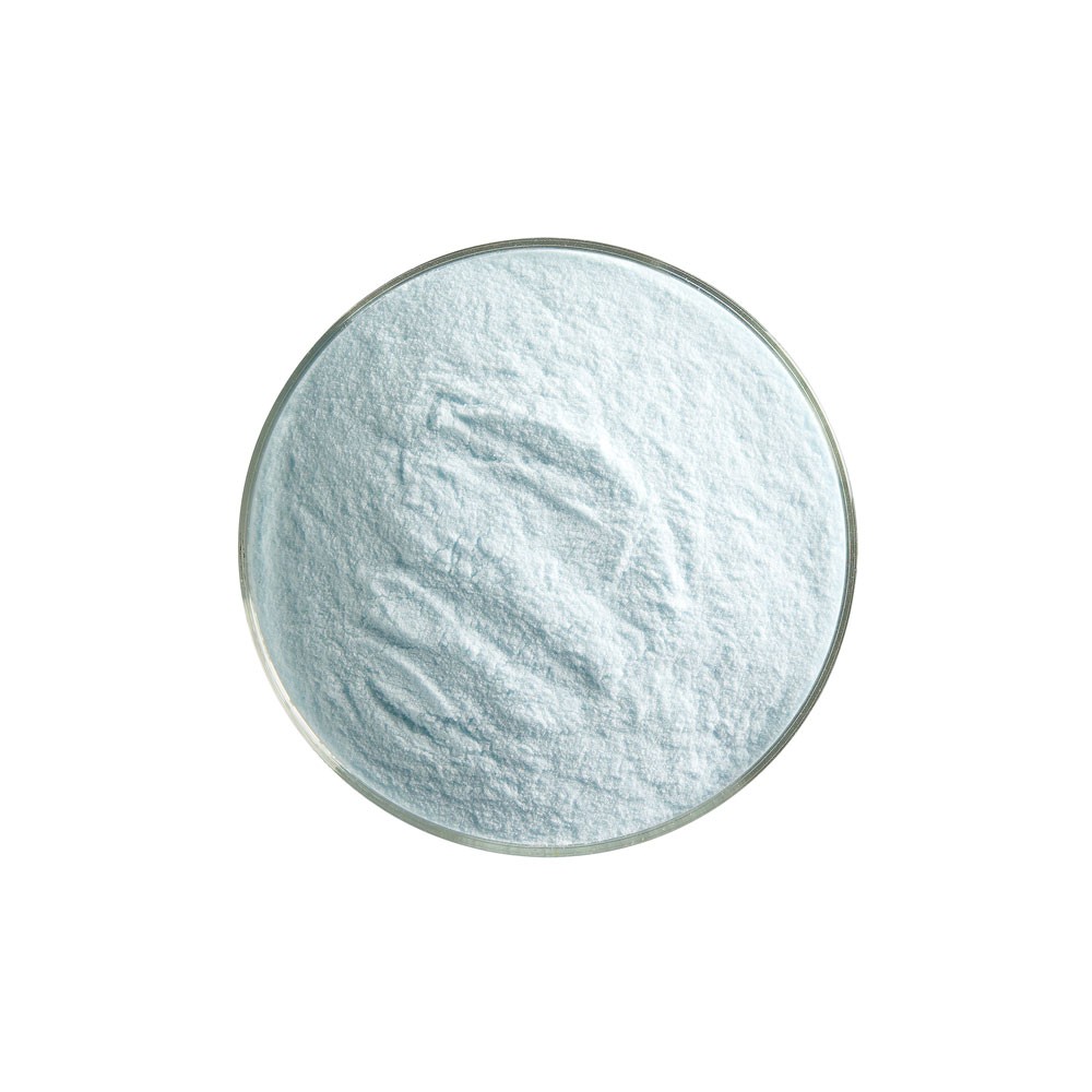 Bullseye Frit - Light Cyan - Powder - 450g - Opalescent