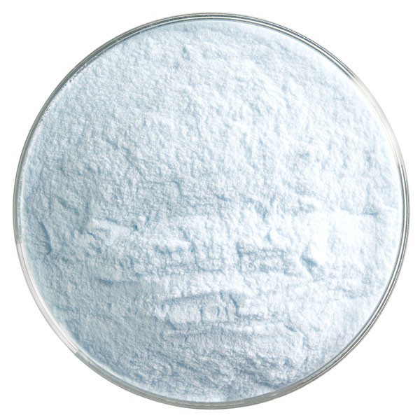 Bullseye Frit - Light Turquoise Blue - Powder - 450g - Transparent