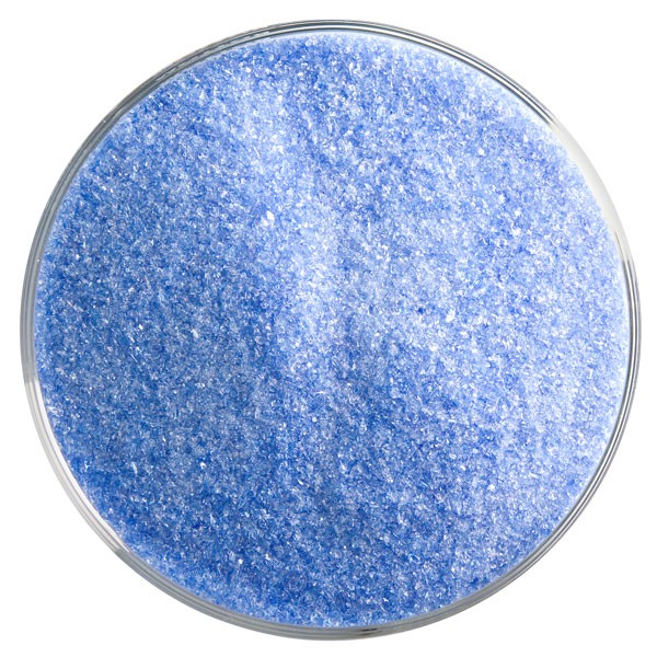 Bullseye Frit - True Blue - Fine - 450g - Transparent