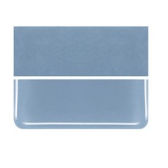 Bullseye Powder Blue - Opalescent - 2mm - Thin Rolled - Fusible Glass Sheets