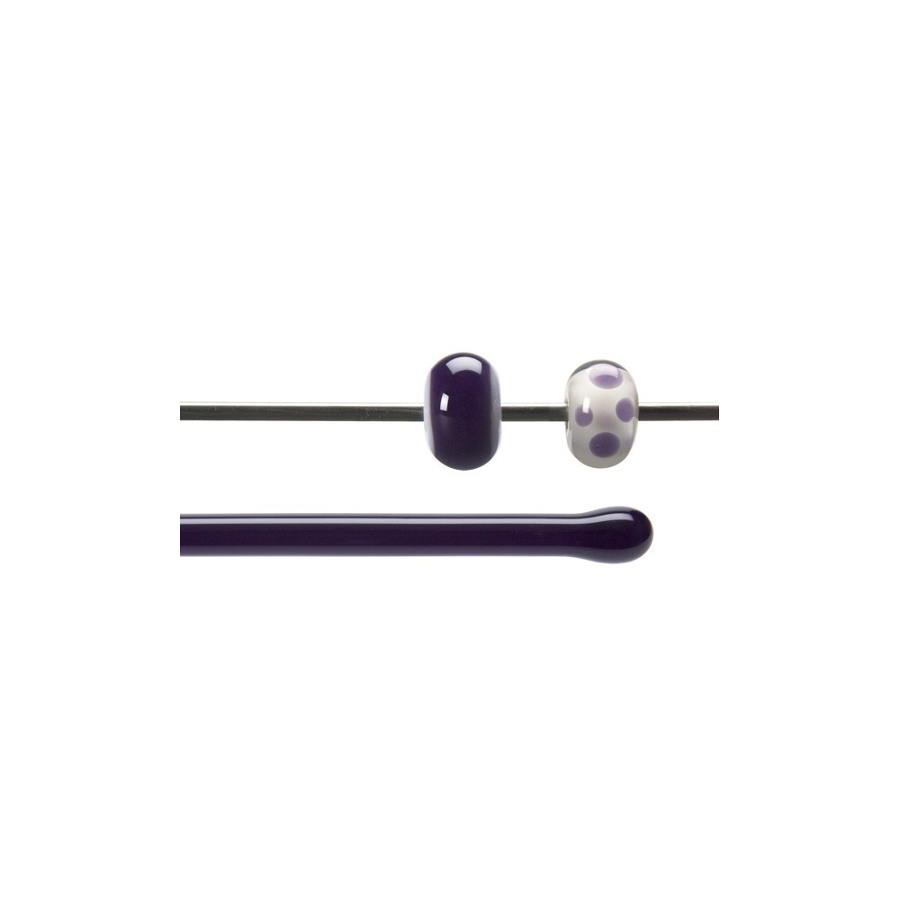 Bullseye Rods - Deep Royal Purple - 4-6mm - Transparent
