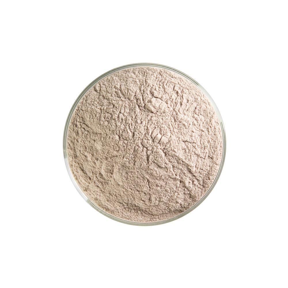 Bullseye Frit - Dark Rose Brown - Powder - 450g - Transparent