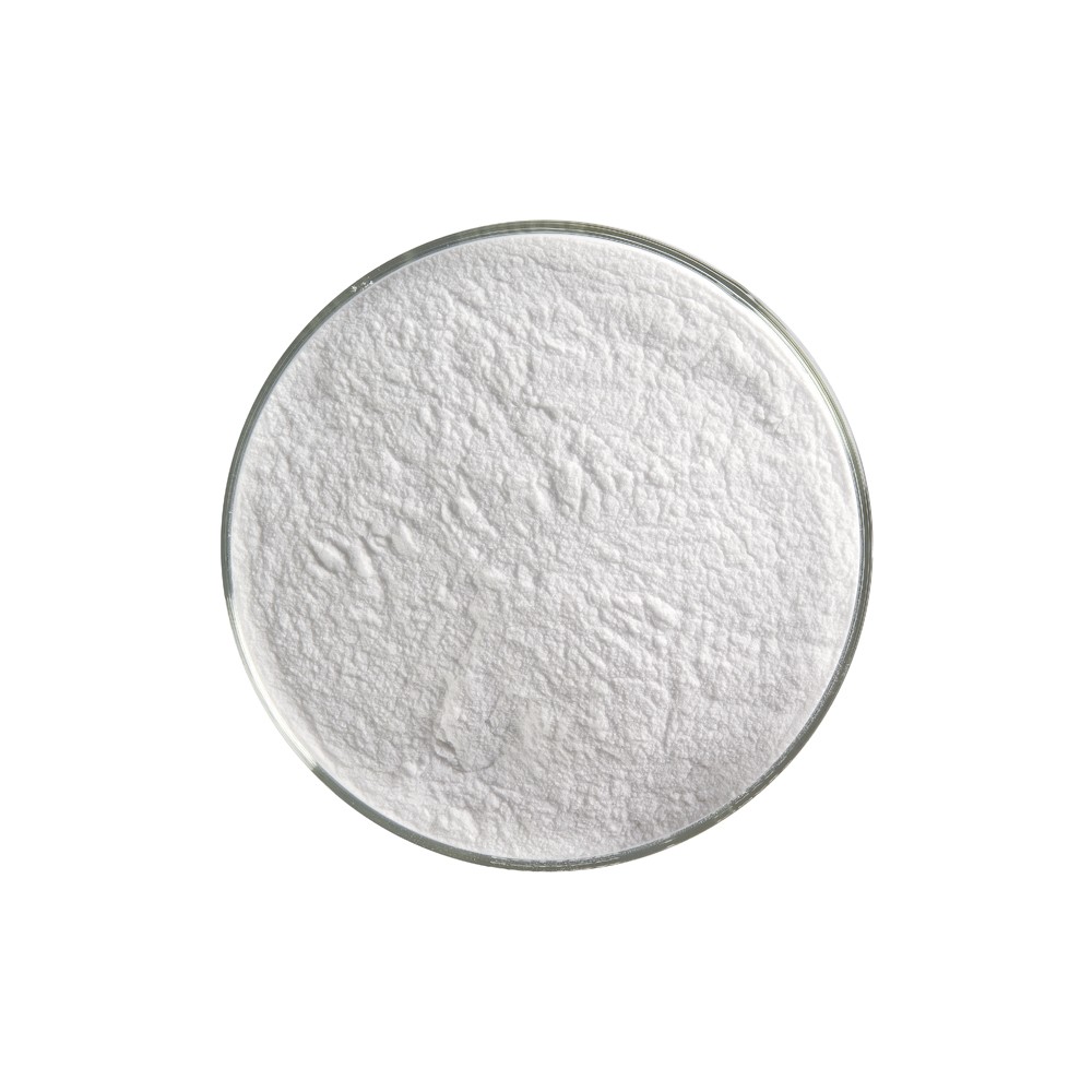 Bullseye Frit - Opaque White - Powder - 450g - Opalescent