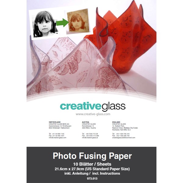 Photo Fusing Decal Paper - 20x30cm - 10pcs