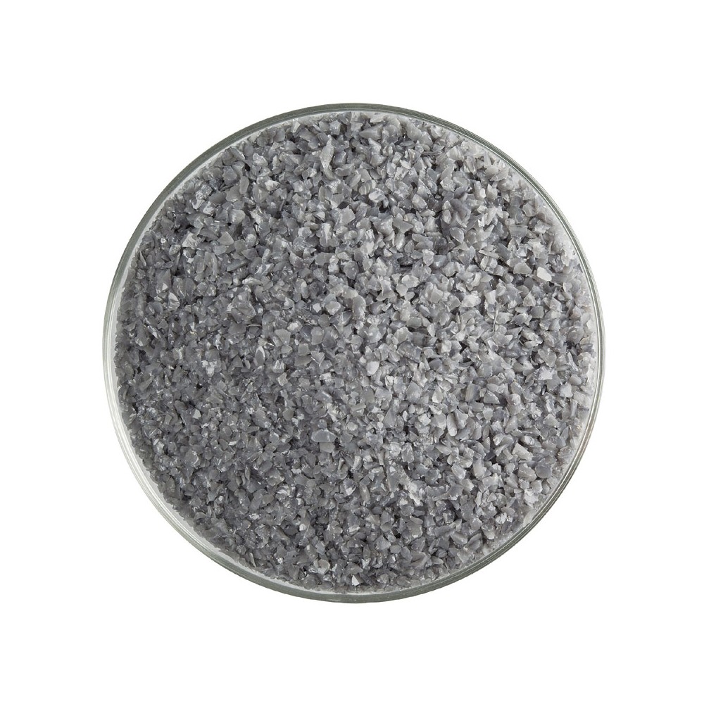 Bullseye Frit - Slate Gray - Medium - 450g - Opalescent