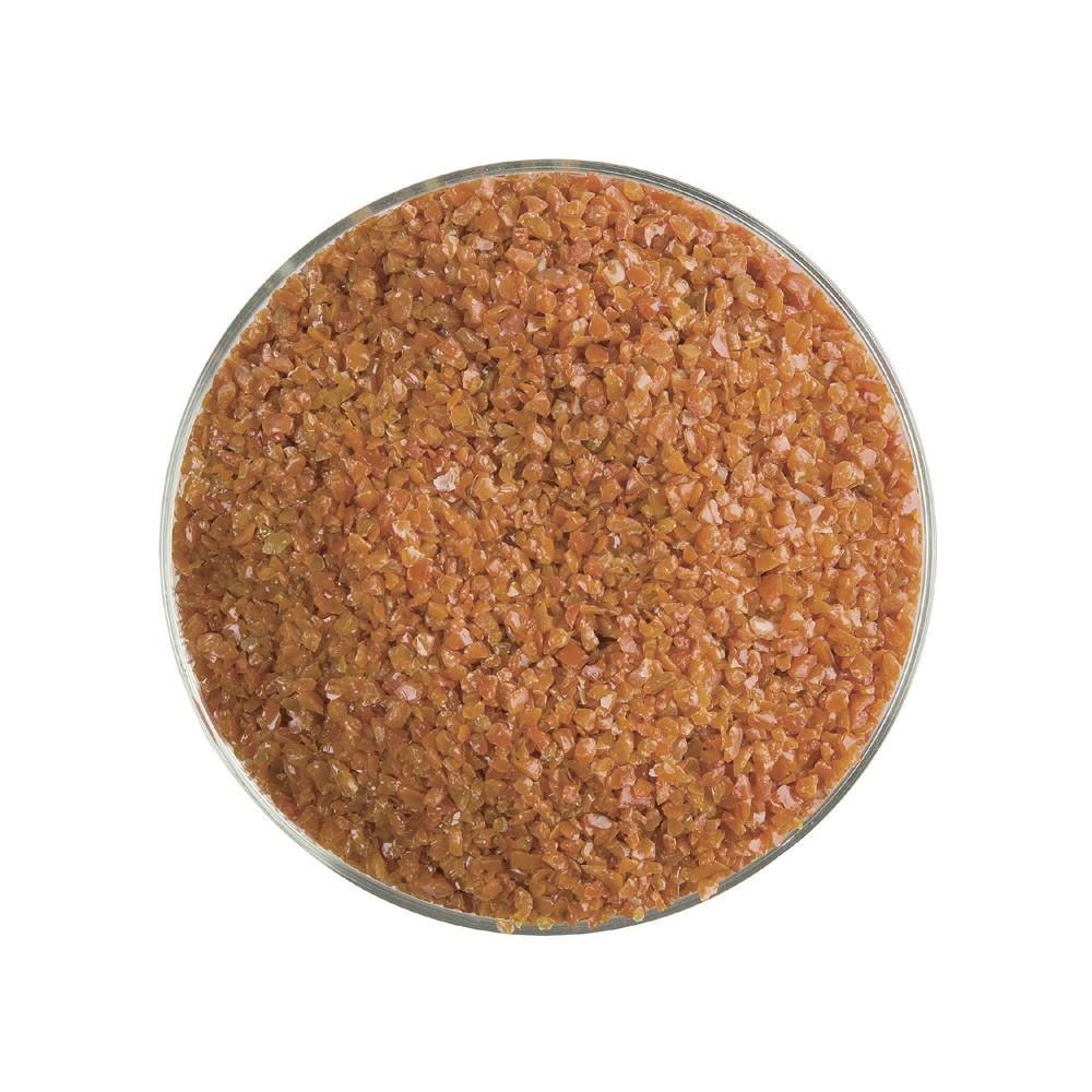 Bullseye Frit - Burnt Orange - Medium - 450g - Opalescent