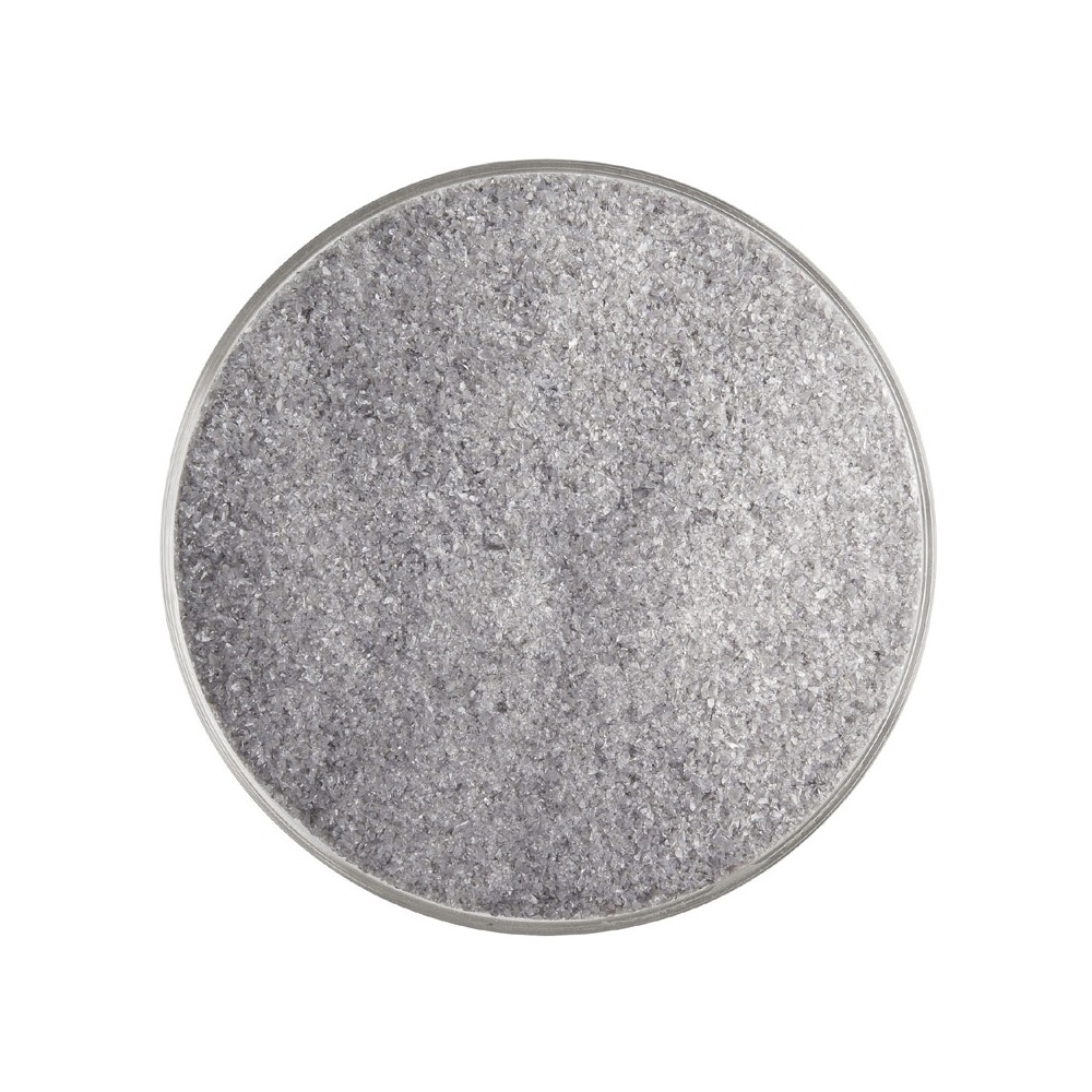 Bullseye Frit - Deep Gray - Fine - 450g - Opalescent