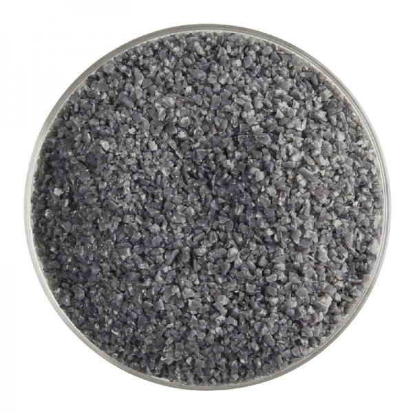 Bullseye Frit - Deep Gray - Medium - 450g - Opalescent