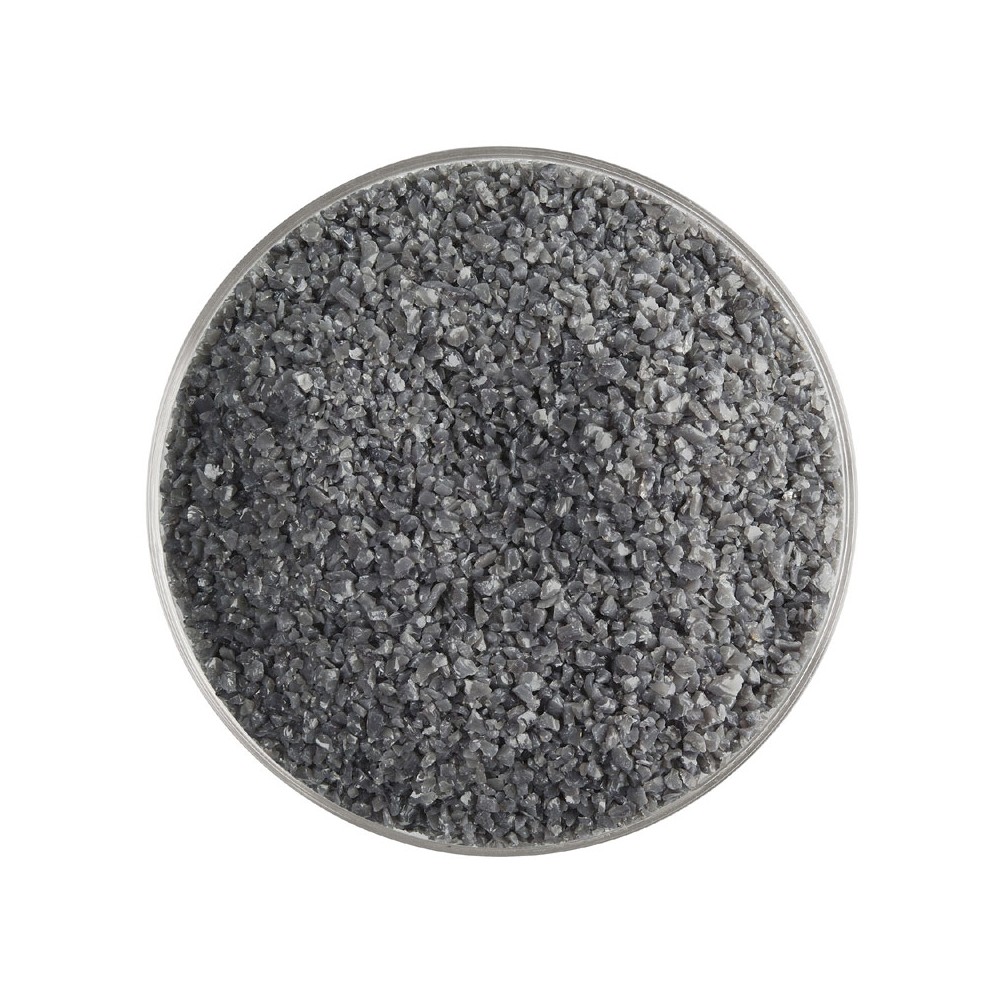 Bullseye Frit - Deep Gray - Medium - 450g - Opalescent