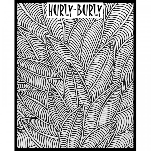 Rubber Stamp Mat - Hurly Burly - 10x12.5cm