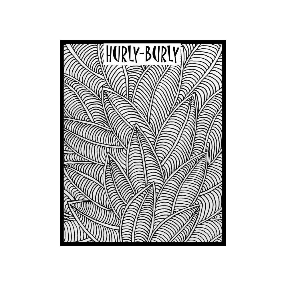 Rubber Stamp Mat - Hurly Burly - 10x12.5cm