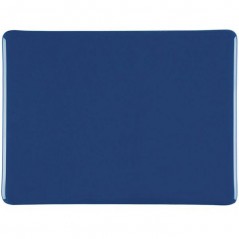 Bullseye Indigo Blue - Opalescent - 3mm - Fusible Glass Sheets