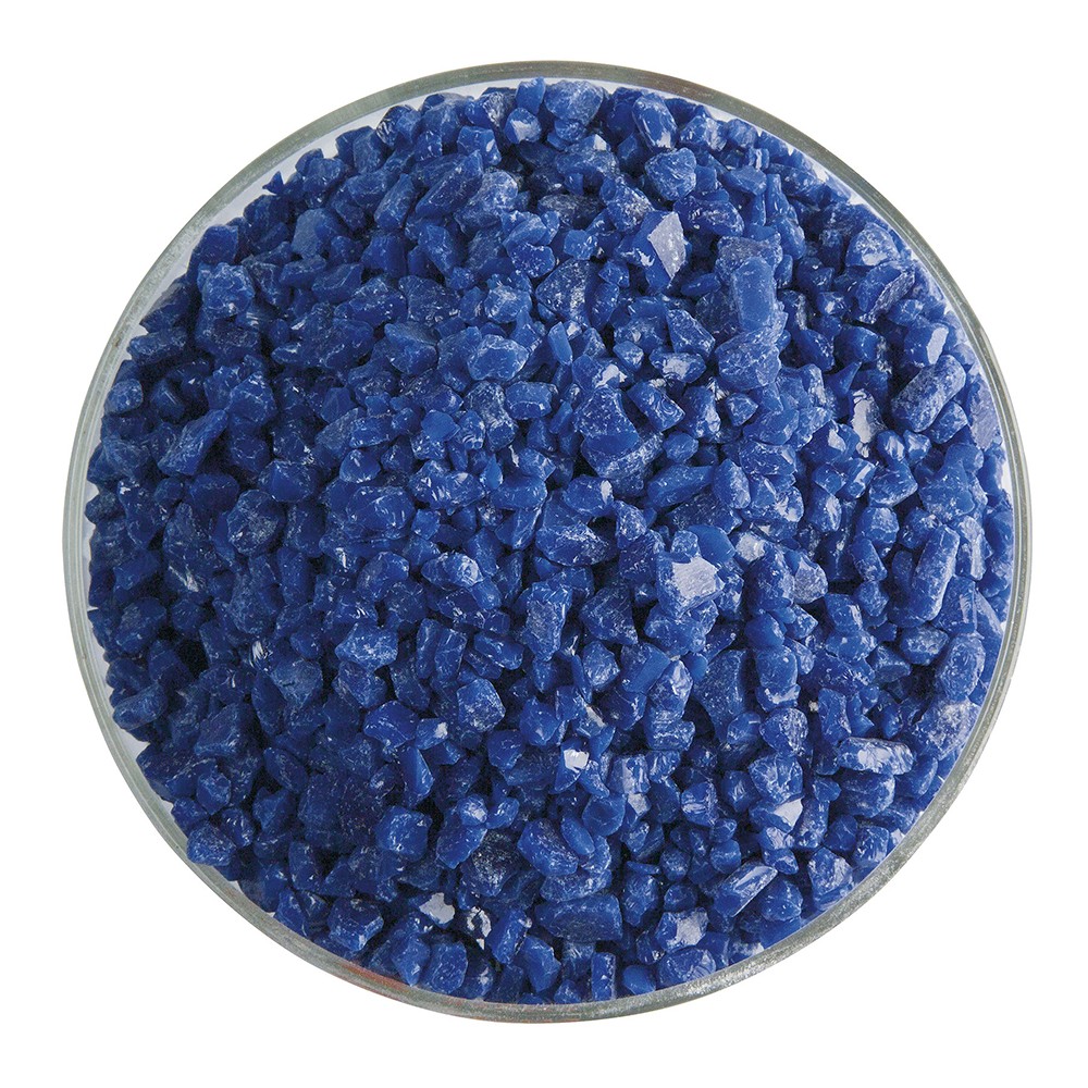 Bullseye Frit - Indigo Blue - Coarse - 450g - Opalescent