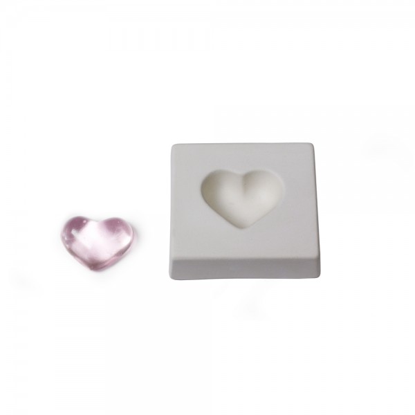 Heart - 7.6x8.2x2.3cm - Casting Mould