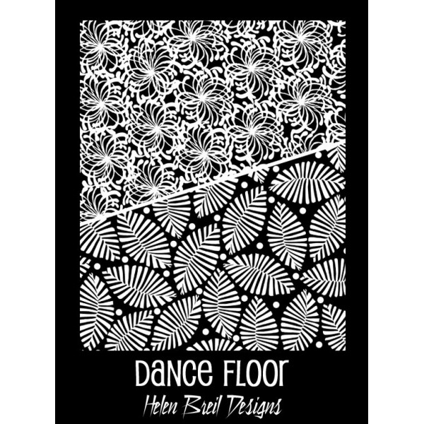 Rubber Stamp Mat - Dance Floor - 10x12.5cm