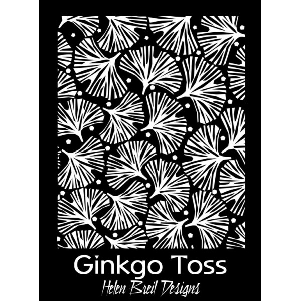 Rubber Stamp Mat - Gingko Toss - 10x12.5cm