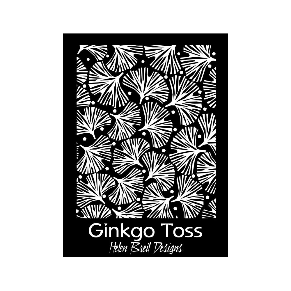 Rubber Stamp Mat - Gingko Toss - 10x12.5cm