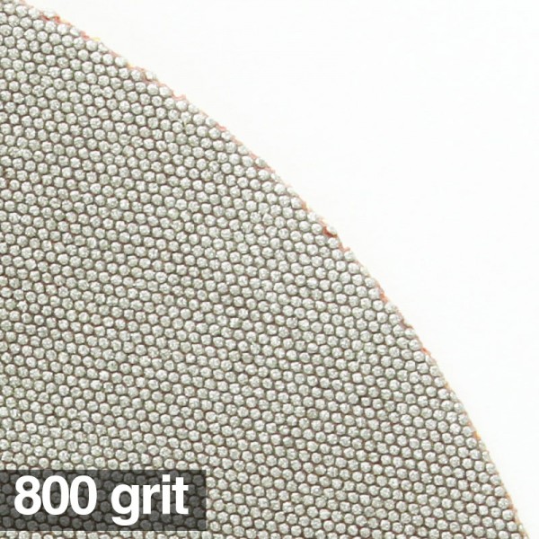 Diamond Pad - 8"/203mm - 800 grit - Self-Adhesive