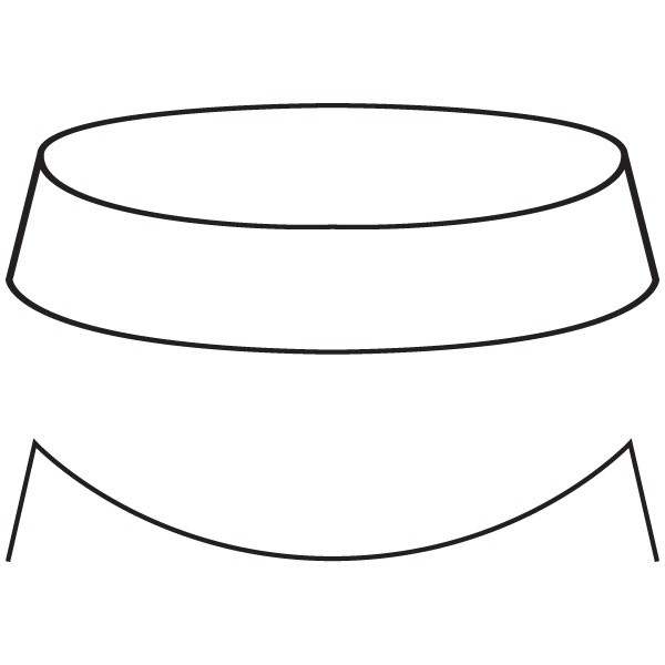 Spherical Bowl - 55.2x10.6cm - Fusing Mould