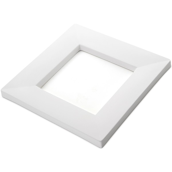 Drop Out Square - 24.2x24.2x1.7cm - Opening: 14.5x14.5x1.4cm - Fusing Mould