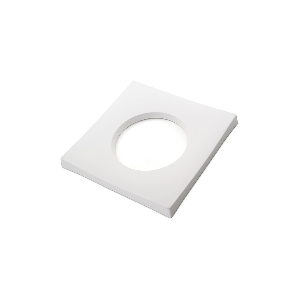 Drop Out Square - 25x25x2.3cm - Opening: 15x1.3cm - Fusing Mould