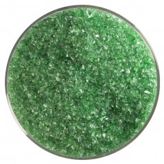 Bullseye Frit - Light Green - Medium - 2.25kg - Transparent