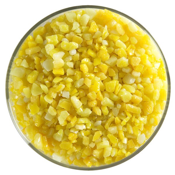 Bullseye Frit - Sunflower Yellow - Coarse - 2.25kg - Opalescent