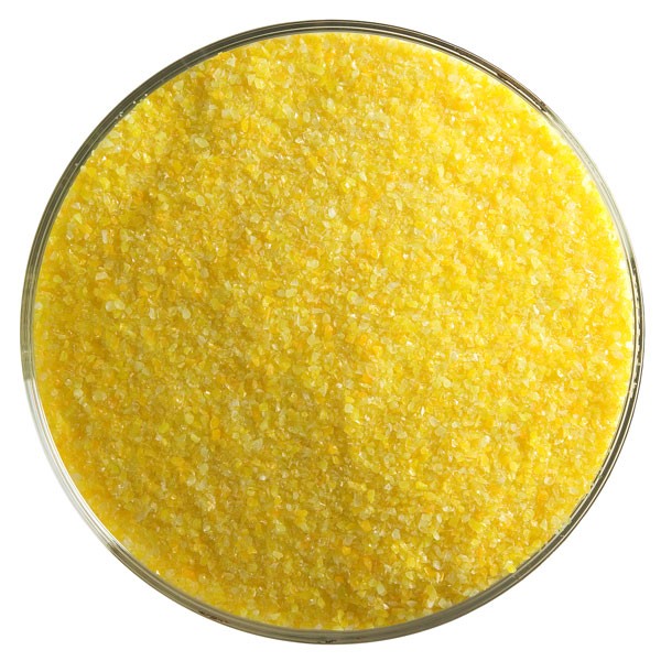 Bullseye Frit - Marigold Yellow - Fine - 2.25kg - Opalescent