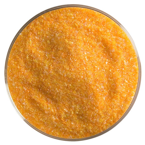 Bullseye Frit - Tangerine Orange - Fine - 2.25kg - Opalescent