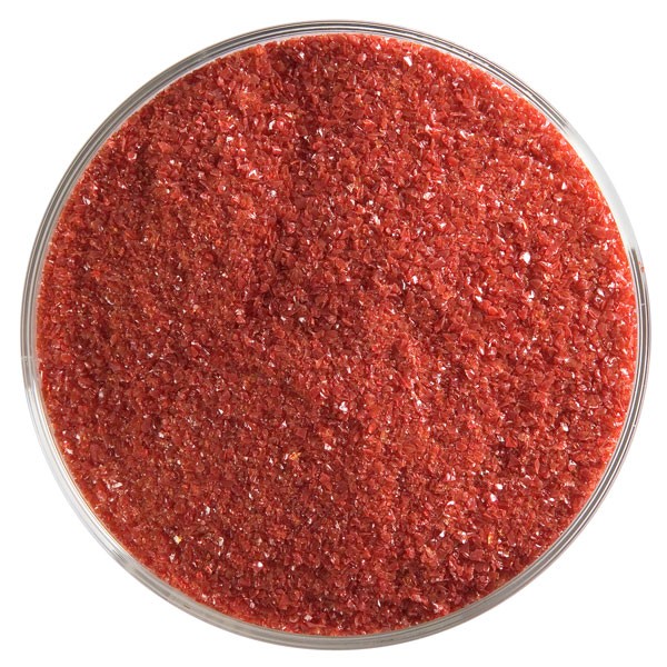 Bullseye Frit - Deep Red - Fine - 2.25kg - Opalescent