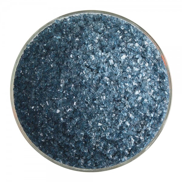 Bullseye Frit - Sea Blue - Medium - 2.25kg - Transparent            