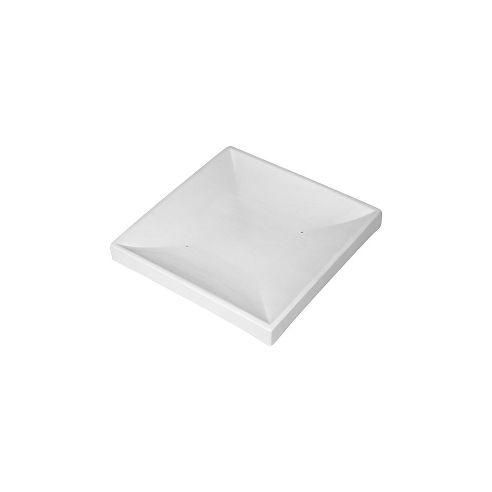 Sloped Square Plate - 17.8x17.7x2cm - Fusing Mould