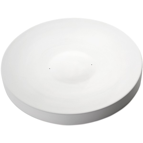 Plain Plate - 37.1x3.1cm - Base: 12.5cm - Fusing Mould