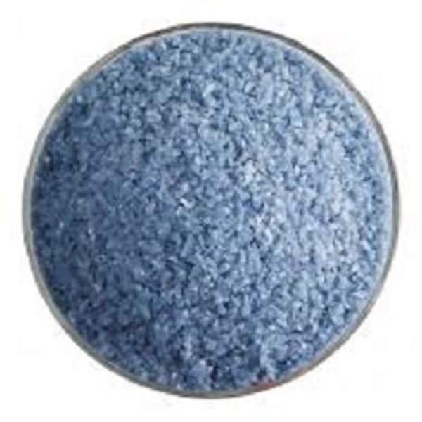 Bullseye Frit - Dusty Blue - Medium - 450g - Opalescent