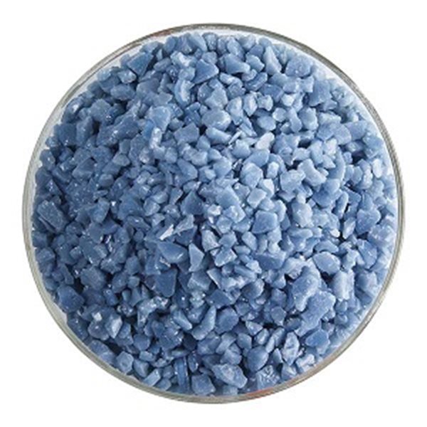 Bullseye Frit - Dusty Blue - Coarse - 450g - Opalescent