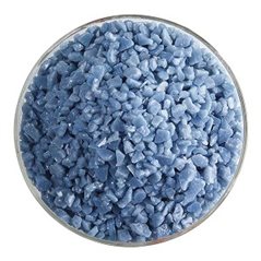 Bullseye Frit - Dusty Blue - Coarse - 450g - Opalescent