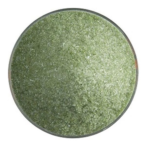 Bullseye Frit - Fern Green - Medium - 450g - Transparent