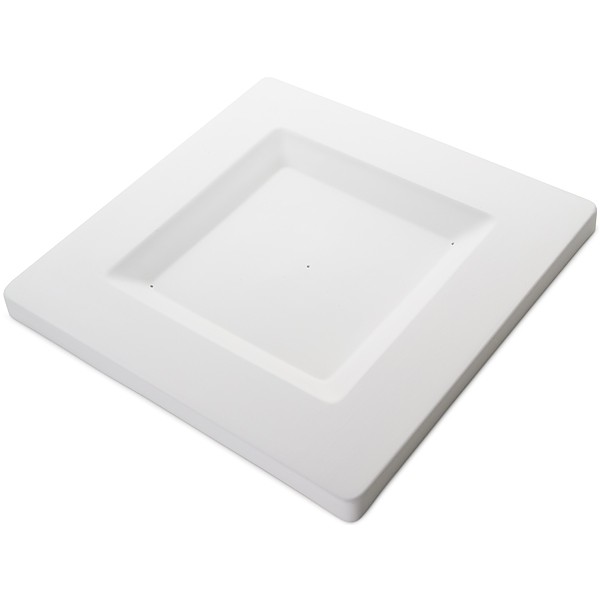 Soft Edge Square Platter - 37.5x37.5x2.5cm - Base: 25x25cm - Fusing Mould